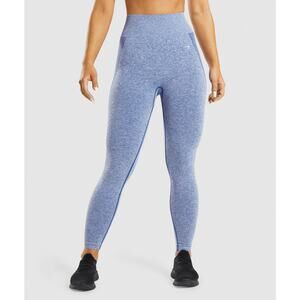 GYMSHARK XS FLEX High Waisted Legging Earl Blue Lifting Compression